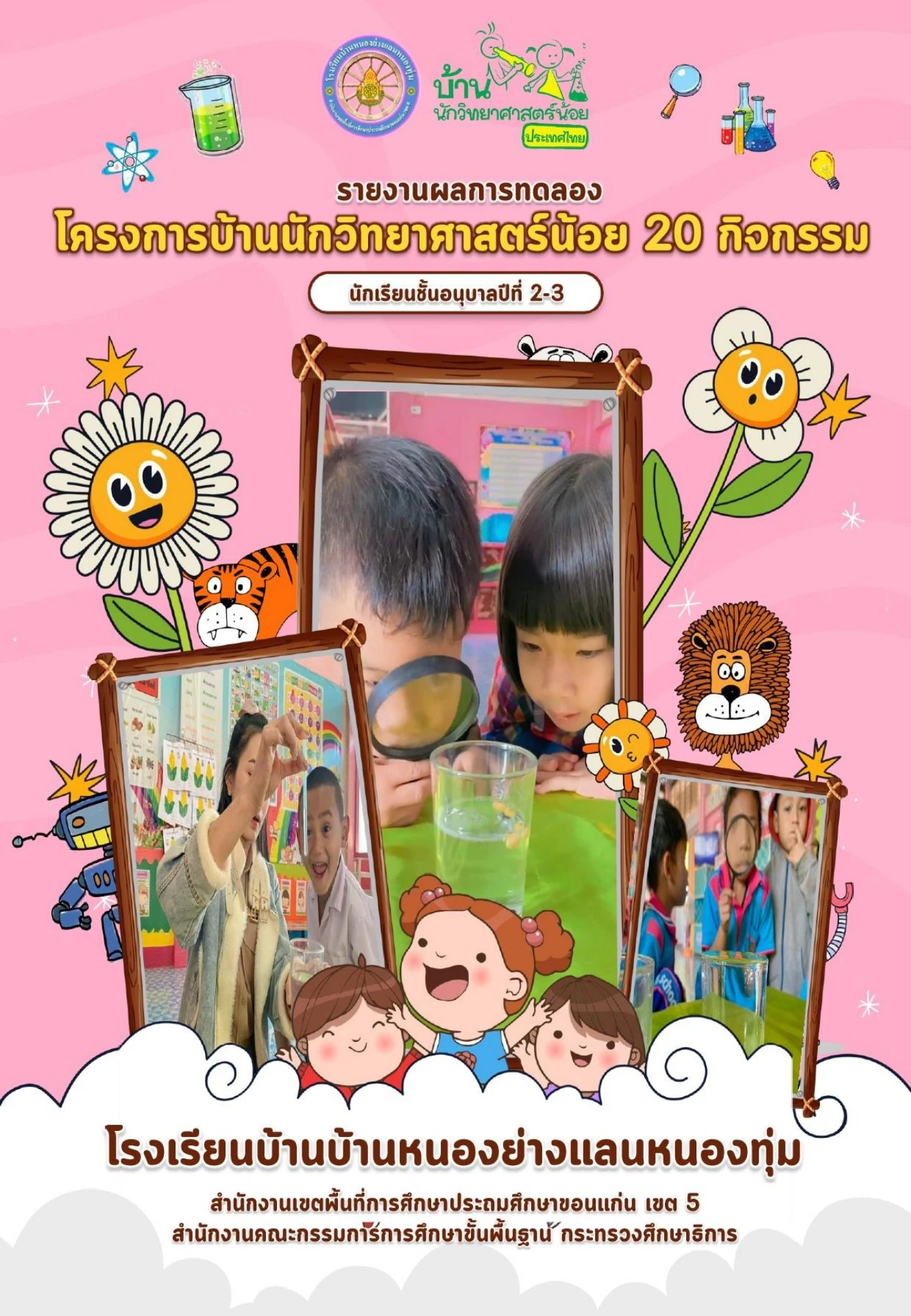 ภาพประกอบ สรุปกิจกรรมการทดลอง 20 กิจกรรม 2559 เกี่ยวกับ ผิวน้ำ และ th